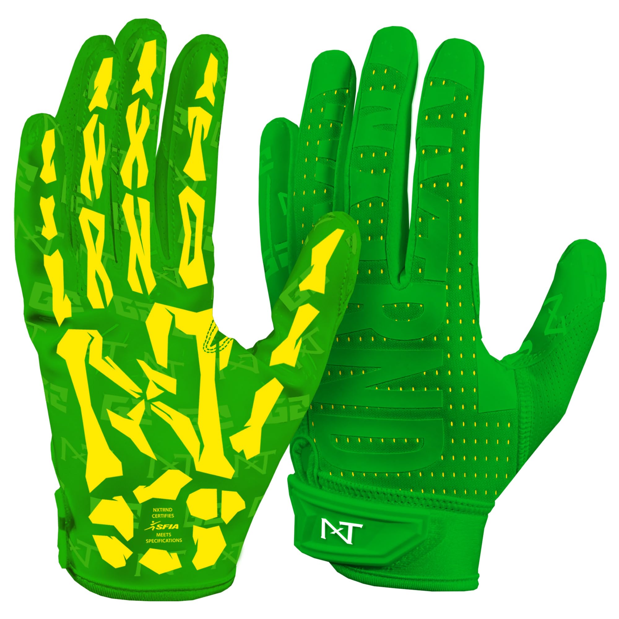 anthony calydon グローブ　緑　サイズ1 Amazon.co.jp: Nxtrnd Skeleton G2 Pro フットボールグローブ、メンズ